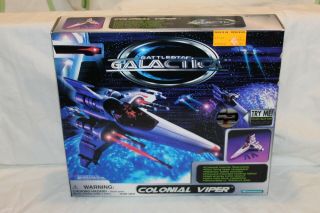 Battlestar Galactica Colonial Viper 1996 Trendmasters Open Box