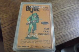 Vintage 1965 Gijoe G I Joe Complete 45 Card Game Hassenfeld Missing 5