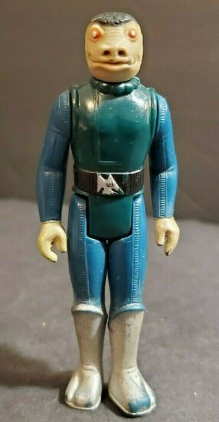 Vintage Star Wars Action Figure 1978 The Rare Blue Snaggletooth - The Real Thing