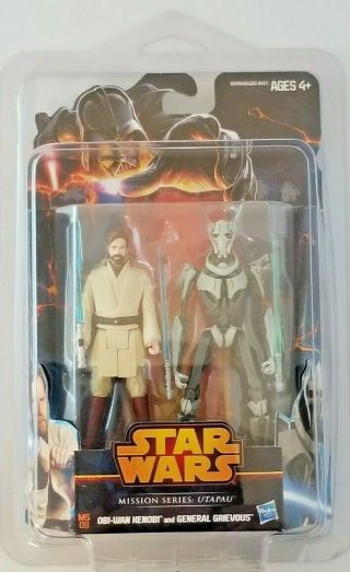 Star Wars Mission Series: Utapau Ms08 Obi - Wan Kenobi / General Grievous Moc 2013