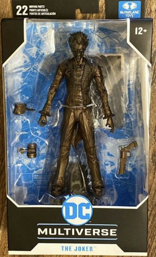 Mcfarlane Toys - The Joker Bronze Chase Figure - Dc Multiverse (in Hand)