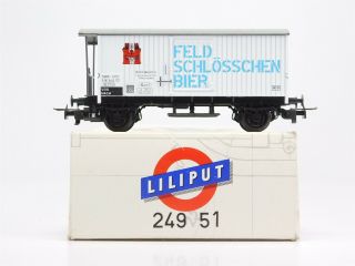 Ho Scale Liliput 249 51 Sbb - Cff Swiss Feldschlösschen Bier Beer Wagon 516 340