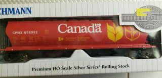 Bachmann Ho Silver Series Canada Grain Cylindrical Grain Hopper 606902