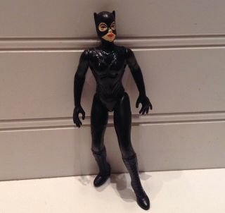 1992 Kenner Dc Comics Catwoman 4.  5 " Action Figure