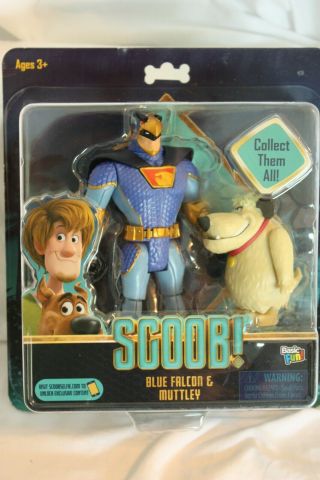 Scoob Blue Falcon & Muttley 2 - Pack Scooby Doo Action Figures
