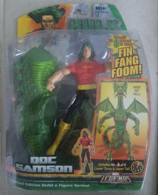 Doc Samson Hulk Marvel Legends Fin Fang Foom Baf Series Action Figure A30
