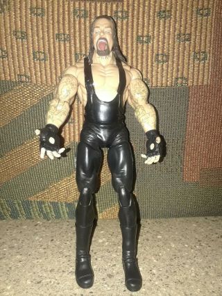 The Undertaker - Wwe Wwf Wcw Jakks Pacific Deluxe Aggression 2005 Action Figure