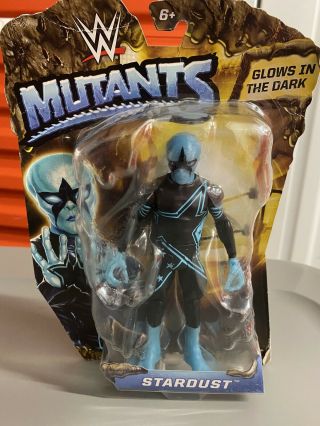 Wwe Wrestling Mutants Stardust Action Figure Glow - In - The - Dark