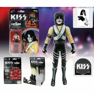 Kiss - The Catman - Love Gun Outfit Action Figure Toy - Peter Criss Bifbang