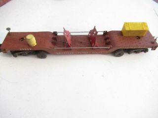 American Flyer - Post - War - S Gauge - 24533 Track Cleaning Car - Incomplete - W20