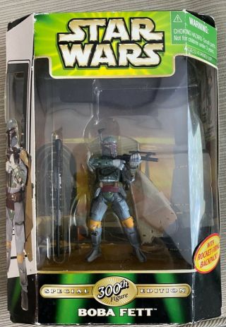 Star Wars: Boba Fett 300th Special Edition Action Figure In Box: