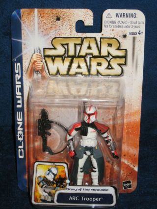 Star Wars 2003 The Clone Wars Arc Trooper - Red 43