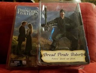Nib Reel Toys Princess Bride Dread Pirate Roberts Cary Elwes Action Figure Neca