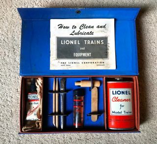 Lionel No.  927 Lubricating And Maintenance Kit Ob Instructions