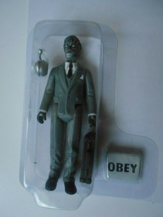Male Ghoul Obey Black & White They Live 7 ReAction Figure unpunched 3