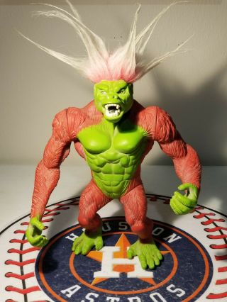 1996 Primal Rage 9 " Chaos Mighty Techno Witch Doctor Figure Playmates