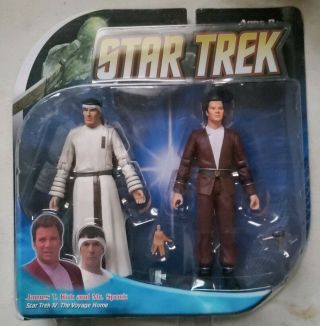 Star Trek Iv Voyage Home Set Admiral James T Kirk Spock Diamond Select Figure