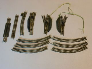 3 Nickel Silver Track Auto Snap Switches Right Left Track N Scale Atlas Bachmann
