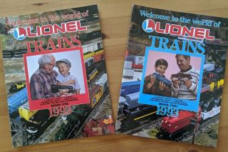 Two Lionel Train Magazines 1993,  Books One And Two Great Combo Price,