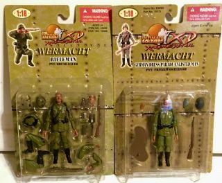 2 - Ultimate Soldiers - Wermacht - 1:18 - X - D - Pvt Hauer & Pvt Osternor - -