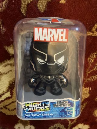 Marvel Mighty Muggs Black Panther 7 Action Figure By Hasbro