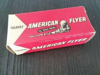 Vintage American Flyer 706 Uncoupler Empty Box Only,  3/16 Scale,  Gilbert