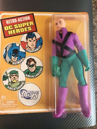Mattel Retro - Action Dc Heroes 8 " Inch Figure Lex Luthor