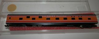 Con - Cor N Scale Southern Pacific Smooth Side Sleeper Car With Interior