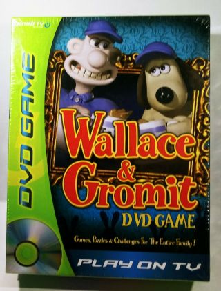Wallace & Gromit Dvd Game Nib