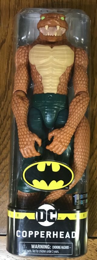 Copperhead 12 " Inch Action Figure Dc The Caped Crusdader Creature Chaos.  Fr/sh