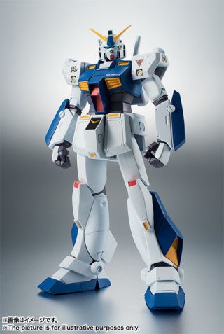 Bandai Robot Spirits Side Ms Rx - 78nt - 1 Gundam Nt - 1 Ver.  A.  N.  I.  M.  E.  Figure