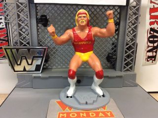 Wwf Ljn Custom Hand Painted Red Shirt Hulk Hogan