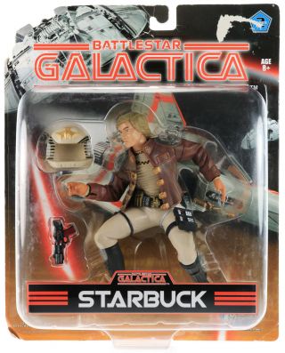 Battlestar Galactica Series 2 Starbuck 7 " Action Figure Joyride Studios 2005