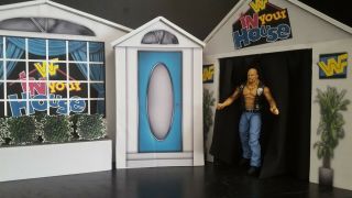 Wwe Custom Iyh In Your House Stage For Elite Mattel Figures Wwf Flashback
