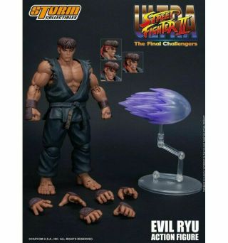 Storm Collectibles Ultra Street Fighter Ii Evil Ryu Misb