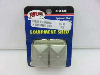 Atlas Signal Equipment Shed N Scale Item 60 000 036 Damage Or Defect