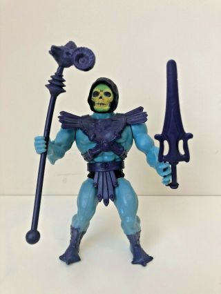 Vintage Motu He - Man Masters Of The Universe 1981 Skeletor Half Boot Complete