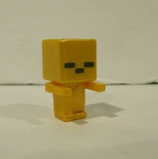 Minecraft Mini - Figures Chest Series 1 1 " Gold Zombie Figure Mojang