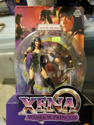 Xena Sins Of The Past - Sword Drawing Action Figure Toy Biz 1998 -