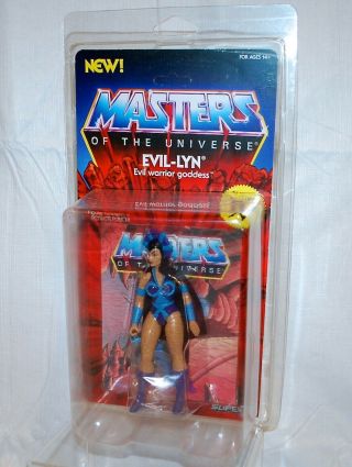 Super7 Motu Retro Vintage Masters Of The Universe Evil - Lyn Figure W/ Zolo