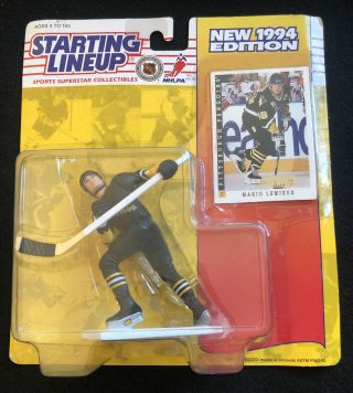 1994 Starting Lineup Hockey Mario Lemieux Nhl Pittsburgh Penguins Slu