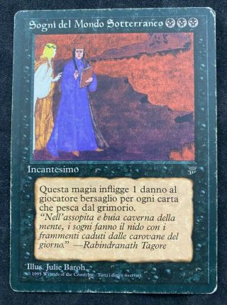 Mtg Magic The Gathering Underworld Dreams Italian Legends Mp