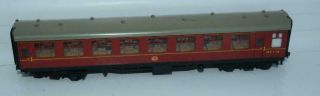 Mrr - Hornby Dublo 2 Rail Oo - Br Midland Region Coach M3716