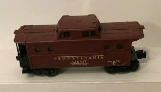 Lionel Trains 536417 Postwar Pennsylvania Ny Zone Lighted Caboose -