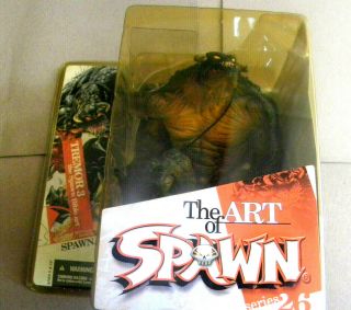 Mcfarlane 2004 The Art Of Spawn Series 26 Tremor 3 Bible Cover Action Figure Mf