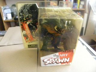 McFarlane 2004 THE ART OF SPAWN Series 26 TREMOR 3 Bible cover Action Figure mf 2
