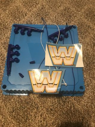 Wwe Retro Ring Mattel Parts Not Complete Wwf