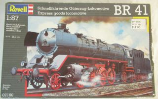 Ho Revell Kit No.  02160 For Freight Steam Engine Br 41