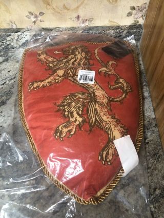 Game Of Thrones House Lannister Lion Throw Pillow