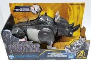 Marvel Black Panther Toy Rhino Guard Vehicle Hasbro Avengers